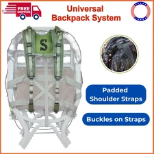 Summit Treestands Universal Backpack System, Padded & Buckles Shoulder Straps