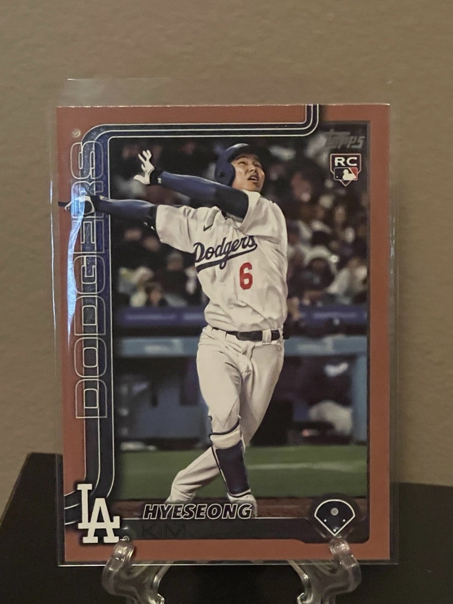 topps 2025 Hyeseong Kim キムヘソン レデンプションカード 2025 Topps Hyeseong Kim RC Los Angeles Dodgers Series 2