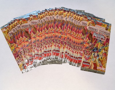 YUGIOH - LEGENDARY DUELISTS SOULBURNING VOLCANO  28- PACK LOT  1ST EDITION