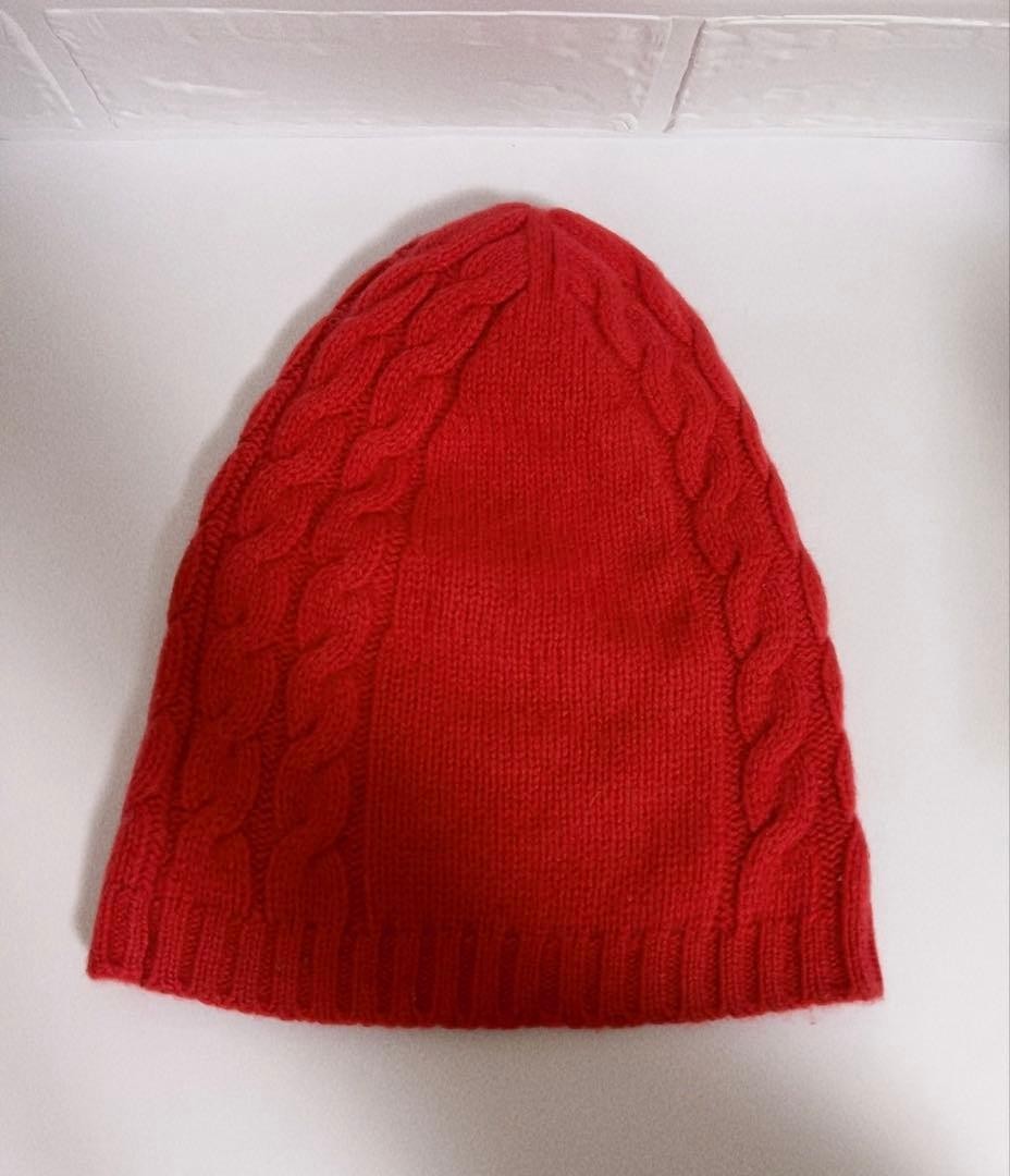 Gucci Knit Hat Red Unisex thumbnail 3