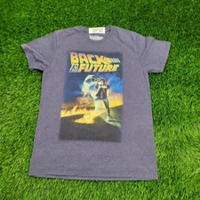 Back-to-the-Future Shirt Womens Medium 18x25 Gray