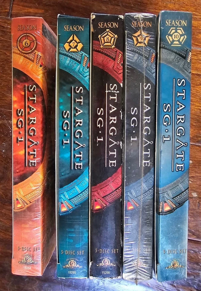 Complete Set Stargate SG-1 Series DVDs Seasons 1-10 Lot - Image 4 of 4