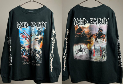 00's Iced Earth Band The Glorious Burden Long Sleeve Cotton S to 5XL 2F2051