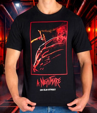 OFFICIAL A Nightmare On Elm Street Men's Large Freddy Krueger Graphic T-Shirt