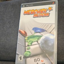 Mercury Meltdown Sony PSP UMD Puzzle Game E NTSC-U/C 2006 w/ Case Manual