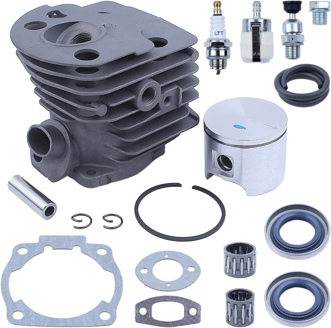 46mm Piston Gasket Bearing Kit for Husqvarna 51 55 55 Rancher Chainsaw