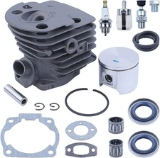 46mm Cylinder Piston Gasket Bearing Kit For Husqvarna 51 55 55 Rancher Chainsaw
