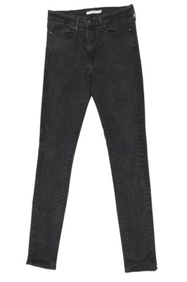 Levi's Slimming Skinny Damen Jeans Hose schwarz dunkelgrau W29 L34 29/34 Tapered