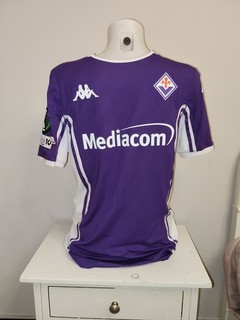 Maglia Fiorentina Parisi match worn indossata v Dinamo Kiev Conference 25/26 COA