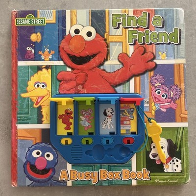 Find a Friend: A Busy Box Book Elmo Sesame Street Sounds and Key Working Great