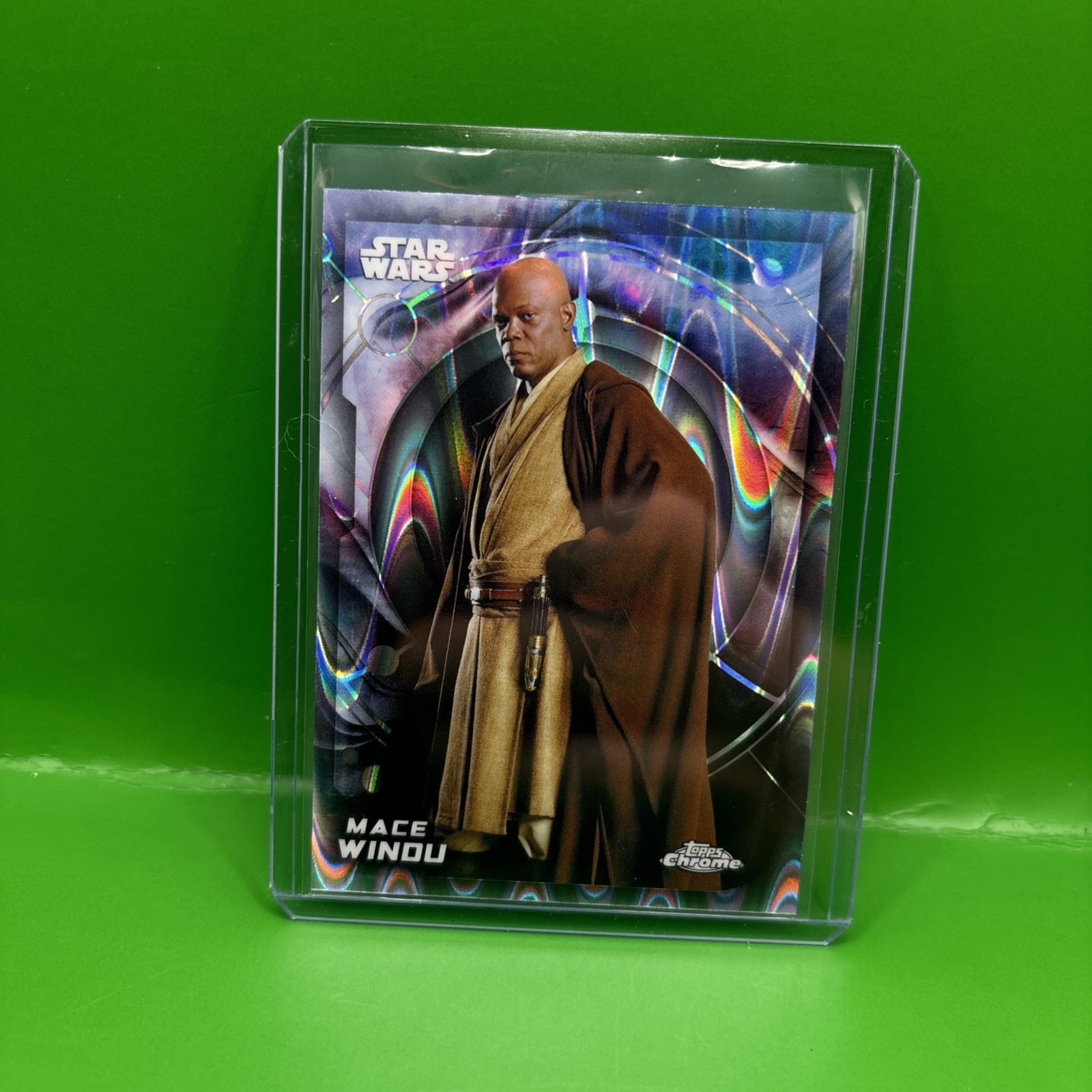 2026 Topps Chrome Star Wars Raywave Refractor #37 Mace Windu | eBay