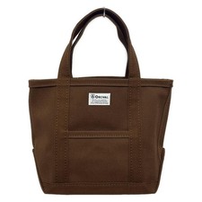 ORCIVAL - Dark Brown Canvas Tote Bag