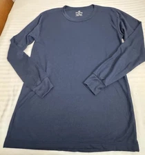 Body Glove Long Sleeve Size XL Navy Blue Thermal Shirt Crew Neck NWOT