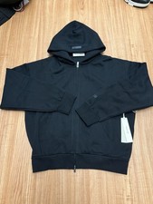Fear Of God Essentials Hoodie Zip Up Black Size Medium 100 Authentic