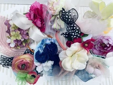 Fascinators headpieces-weddings-bachelorette-Kentucky derby-tea party-lot of 12