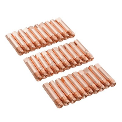 30 PCS MIG Welding Contact Tips 15AK MIG/MAG Torch Gun 1135 0.035 Inch Kit