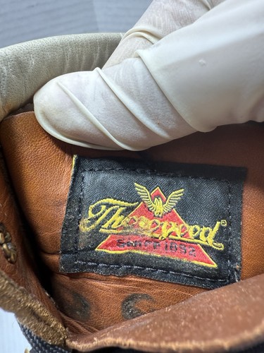 Thorogood Work Boot Men's Size 11.5 Leather Non Slip Max Wear Wedge Brown USA - Picture 8 of 24