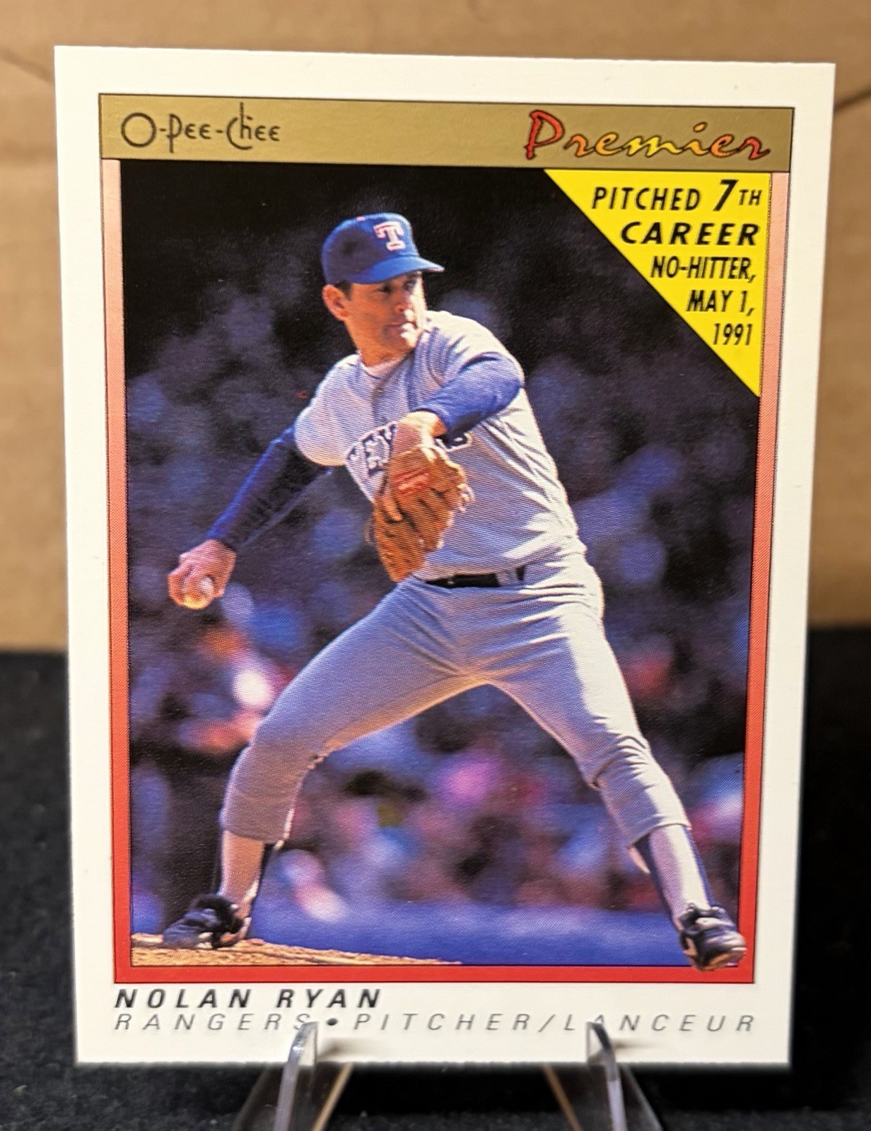 1991 O-Pee-Chee Premier - Nolan Ryan #102