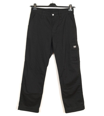 HELLY HANSEN WORKWEAR Herren Hose Größe C50 (W32 L32) Schwarz Baumwollmischung