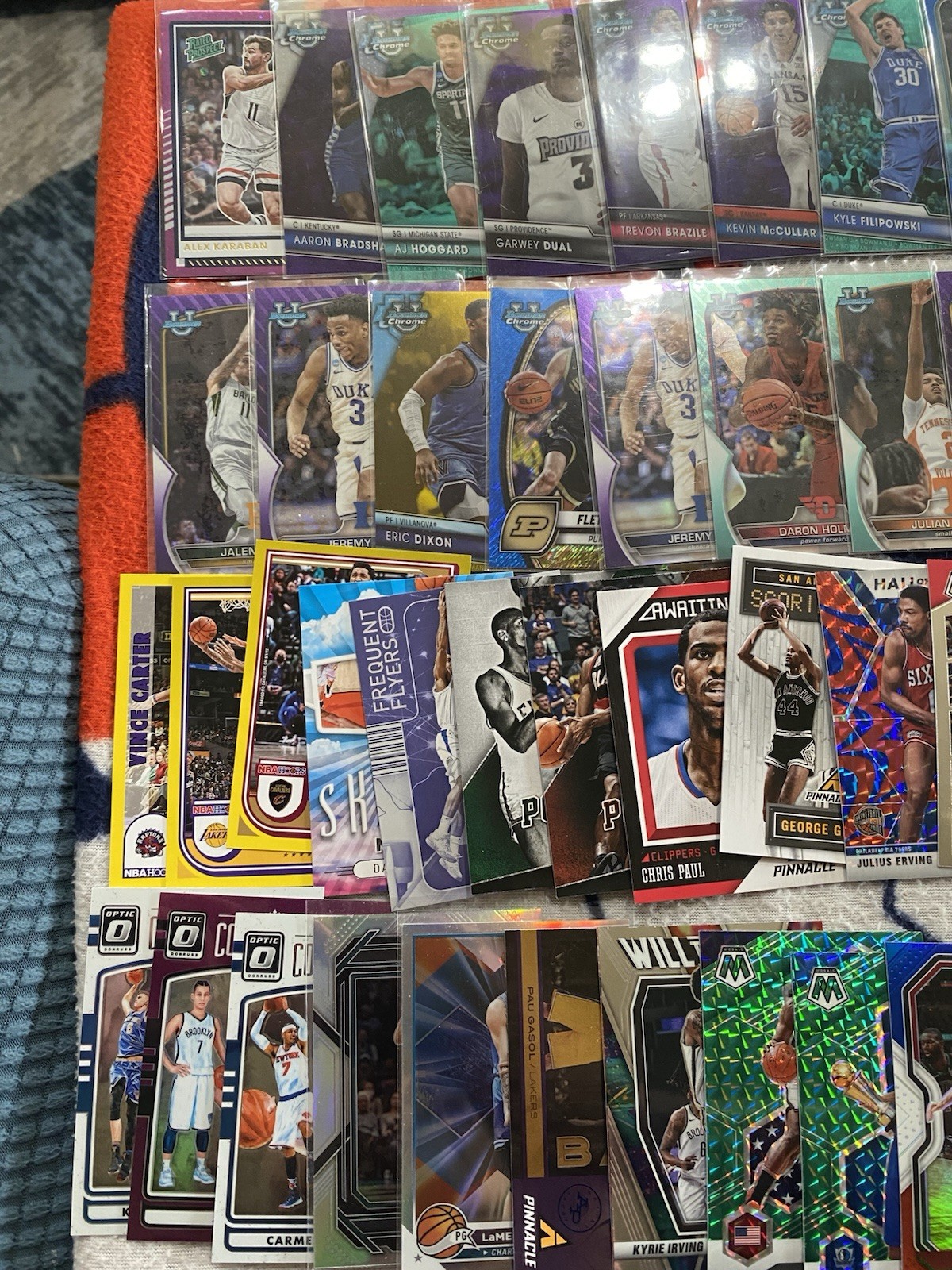 LARGE NBA VETERANS HOF INSERTS AUTO PATCH ROOKIE BULK LOT! PLEASE SEE/READ! view 2