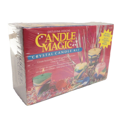 Vintage Candle Magic Crystal Candle Making Kit No Heat Required USA