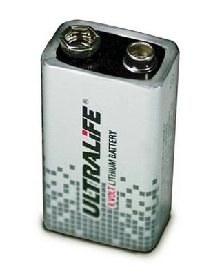 Ultralife U9VLJPX - 9V Power Cell Lithium Batterie 9V 1200mAh (im Blister)
