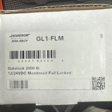 Securitron GL1-FLM Electromechanical Gate Lock, 12/24VDC, Fail Locked Monitored