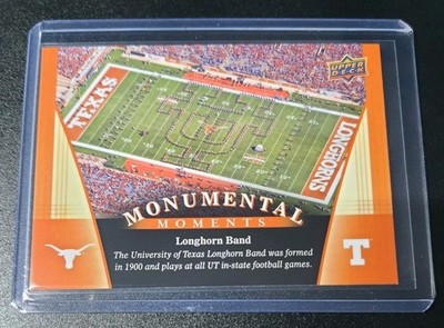 #98 - Longhorn Band - Upper Deck University of Texas 2011 - Monumental Moments