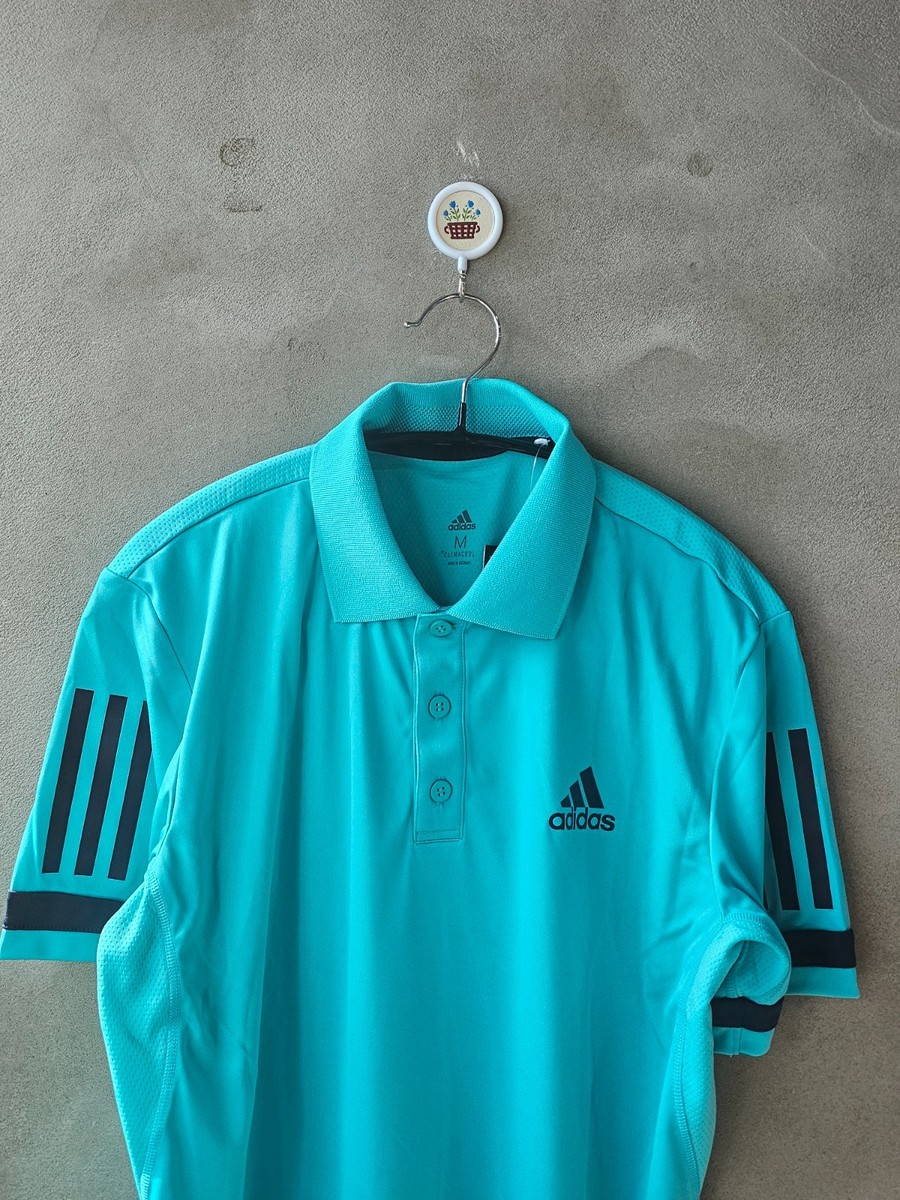 adidas Club 3STR Polo Men's Tennis T-shirts Sports Top [M] Asian
