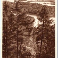 c1910s Luss, Scotland RPPC Islands Loch Lomond Lake Landscape Tuck Postcard