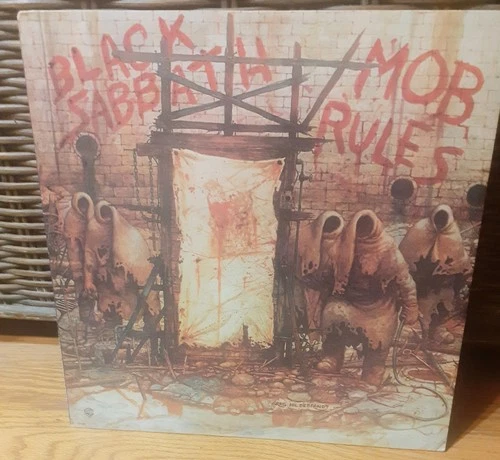 Dio Black Sabbath The Mob Rules 1981 1st.Press. LP NM