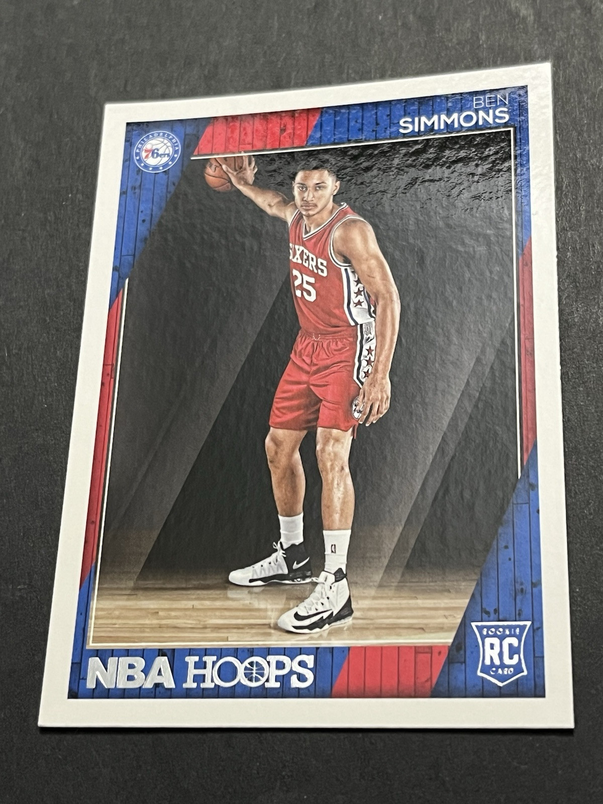 2016-17 Panini NBA Hoops Rookies Ben Simmons #261 Rookie RC Nets Sixers