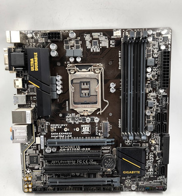 Gigabyte GA-B150M-D3H Mainboard Nicht Funktionierend Für Ersatzteile