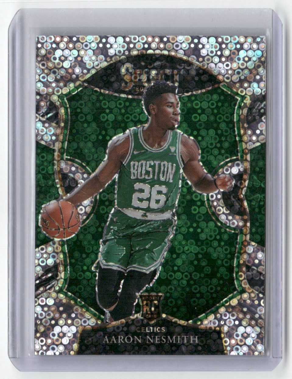 2020-21 Panini Select #74 Aaron Nesmith Disco Prizms