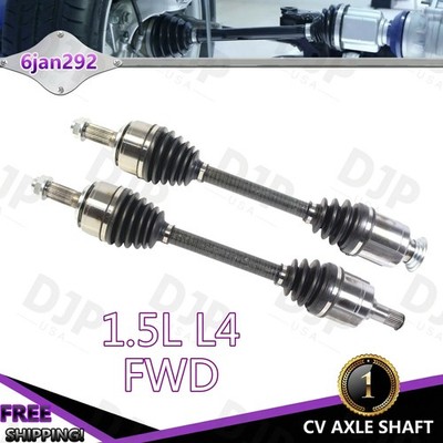 Front Driver & Passenger Pair CV Axle for 2019-2022 Honda Insight 1.5L L4 FWD