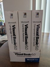 Microsoft Visual Basic 6.0 Reference Library 1998 Near FINE 