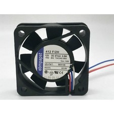 authentic ebm-papst 412F 2H DC12V 0.80W 4010 4CM cooling fan