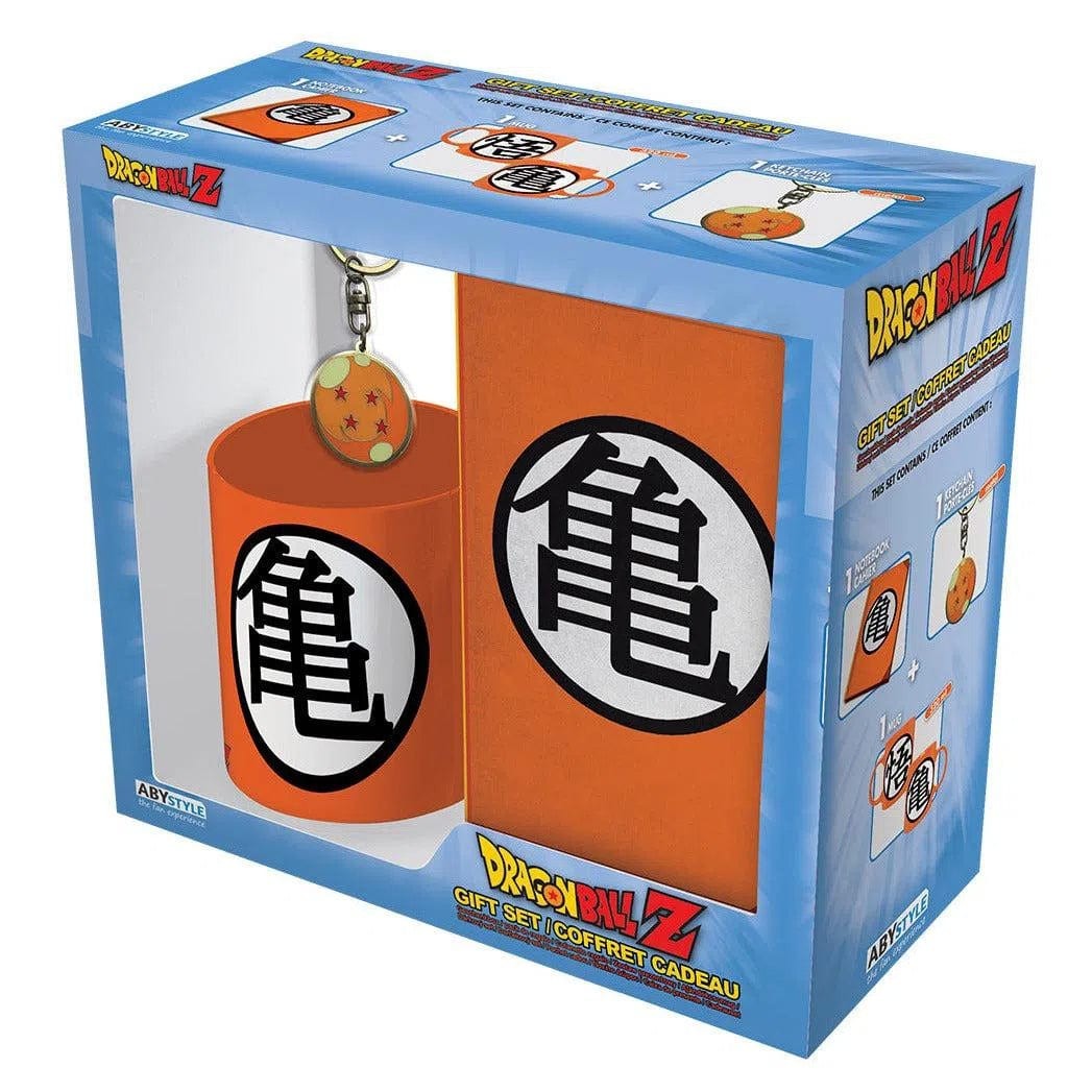 Dragon Ball Z Kame Symbol Gift Set by ABYstyle with Mug Notebook Keychain
