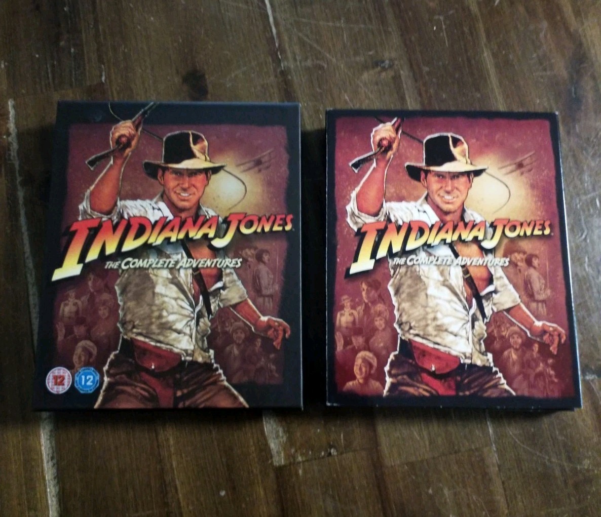 Indiana Jones The Complete Adventures Blu-Ray Discs Digibook