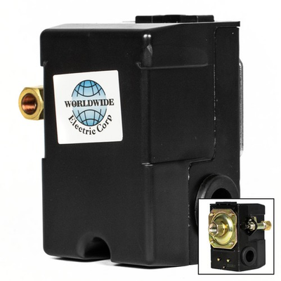 #ad #ad Single Port 95 125 PSI Air Compressor Pressure Switch Control 1 4quot; NPT 12 Amp $16.95