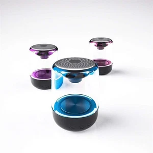 Wireless Bluetooth 5.0 Speaker Portable HiFi Stereo Mini Subwoofer w/ LED Light