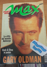 Max rivista marzo 1995--Di Caprio-G.Oldman-C.Crawford-Shaquille O'Neal-R.E.M