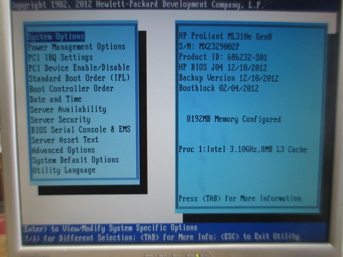 HP ProLiant ML310e Gen8 SERVER Intel Xeon Quad Core @ 3.10GHz 8GB DDR3 NO HDD - Picture 5 of 6