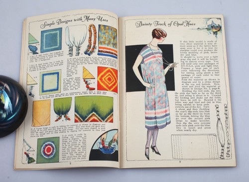 Flappers 1926 Tinting Dyeing Art Craft with DY-O-LA Dyes Booklet Burlington VT - Picture 5 of 9