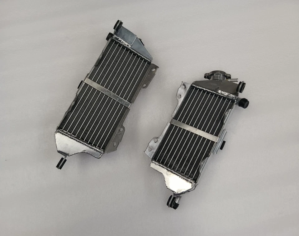 RADIADOR ALUMINIO KAWASAKI KX500 KX 500 1988-2004 Izquierda+Derecha 40mm Foto 4 de 4