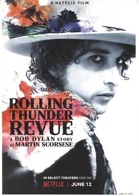Bob Dylan Rolling Thunder Revue Ltd Ed #1068/1500 Martin Scorsese