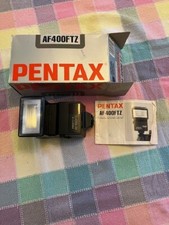 Pentax Electronic Flash AF400FTZ. Orig. Box w/ Manual