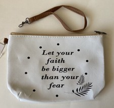 Christian Faith Tote Bag Purse New Let Your Faith Be Bigger Than Your Fear