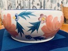 9” Pottery Floral Glazed Round Planter Bowl For Plant/Bonsai/Succulent Vintage — photo 5