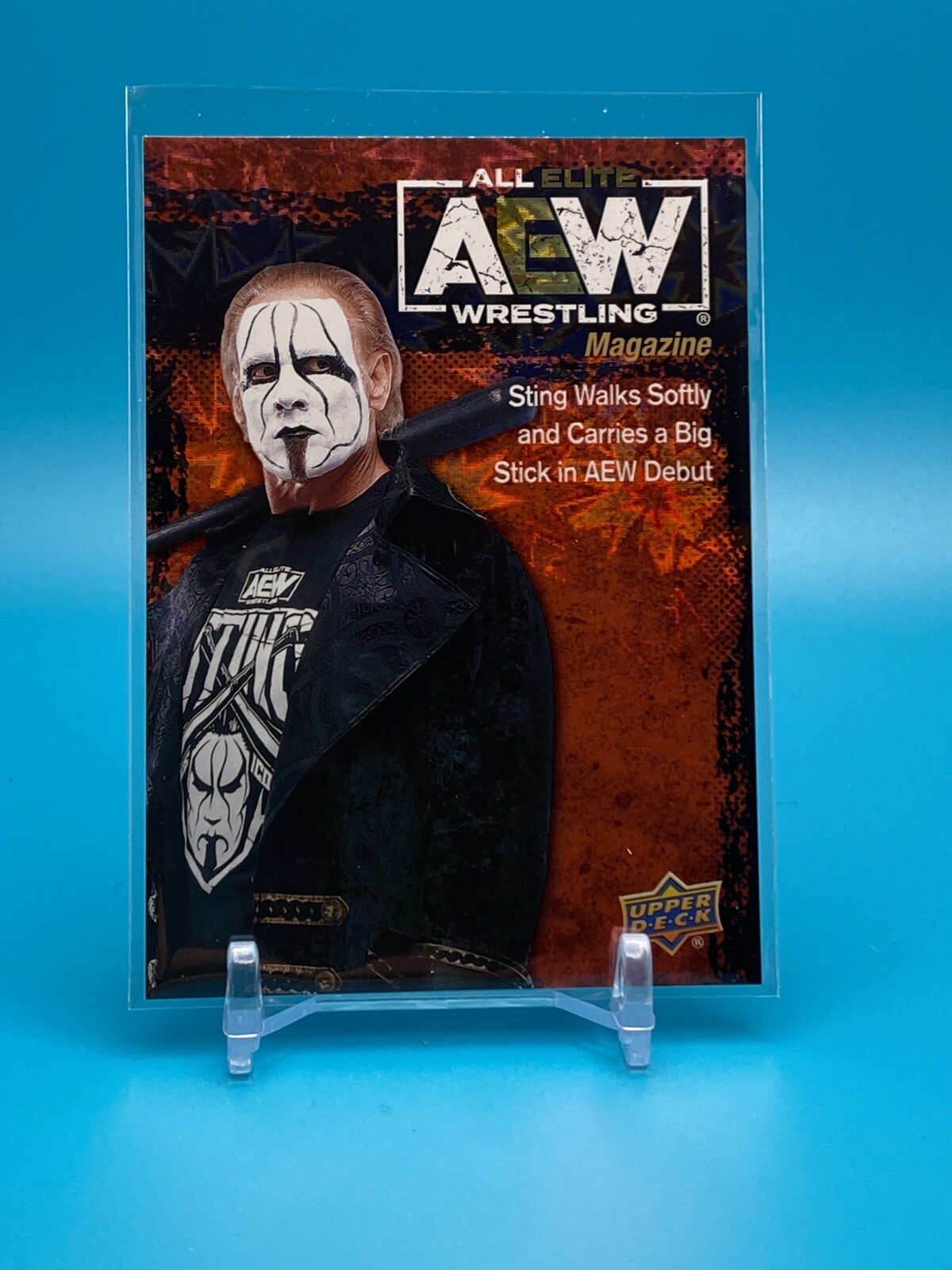 2021 Upper Deck AEW All Elite Wrestling AEW Magazine Dynamite Sting #81